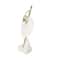 14" Cream Polystone Ballet Dancer Sculpture Décor
